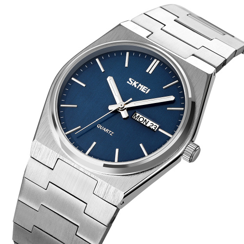 Часы мужские Skmei 9288SIBU Silver-Blue-0