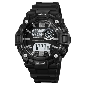  Skmei 2018 Black-White