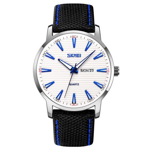 Годинник чоловічий Skmei 9303SIBU Silver-Blue