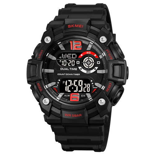 Часы мужские Skmei 2018RDBK Red-Black