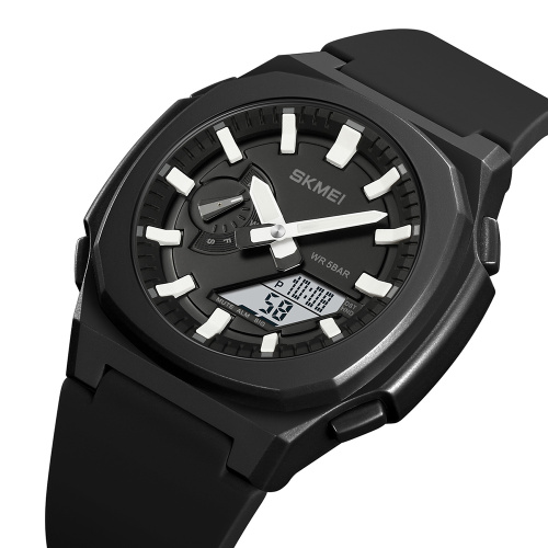 Часы мужские Skmei 2091BKWTWT Black-White White-0