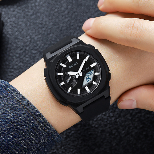 Часы мужские Skmei 2091BKWTWT Black-White White-1