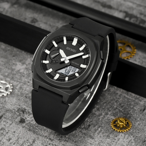 Часы мужские Skmei 2091BKWTWT Black-White White-2