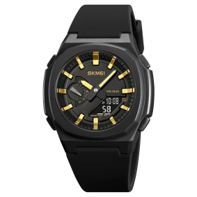  Skmei 2091 Black-Gold-Black