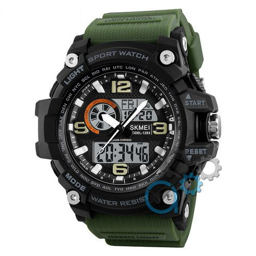 Часы мужские Skmei 1283 Black-Military Wristband.