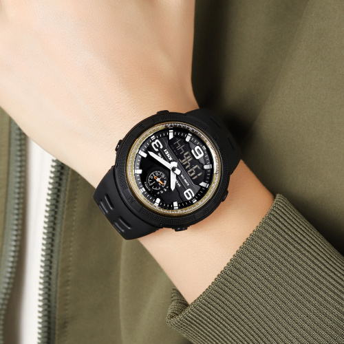 Часы мужские Skmei 1655GDBK Gold-Black-1
