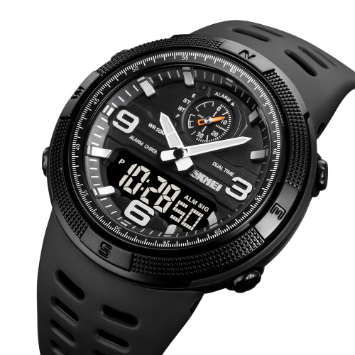 Часы мужские Skmei 1655BKBK Black-0