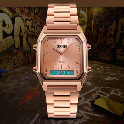Часы мужские Skmei 1220RG Rose Gold-2