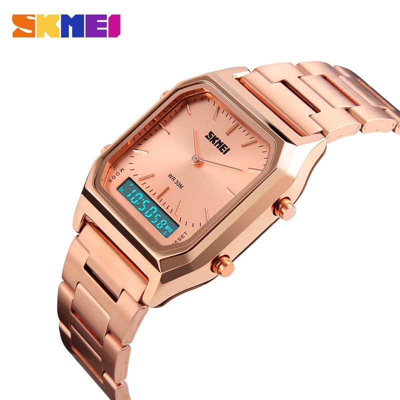large Часы мужские Skmei 1220RG Rose Gold 0