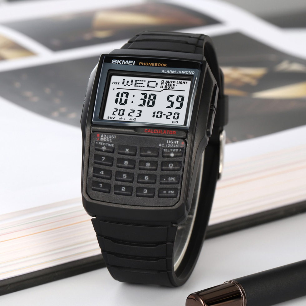 large Часы мужские Skmei 2255BK Black 2