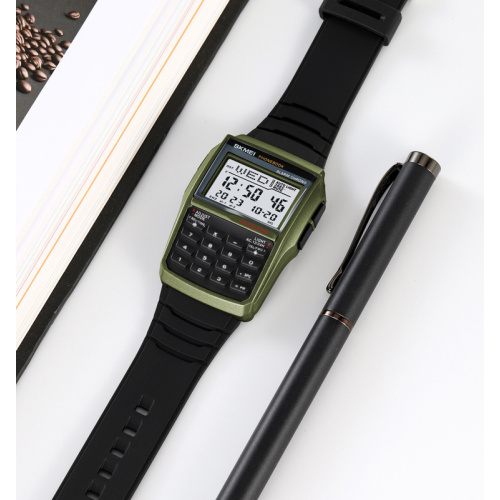 Годинник чоловічий Skmei 2255AG Army Green-1
