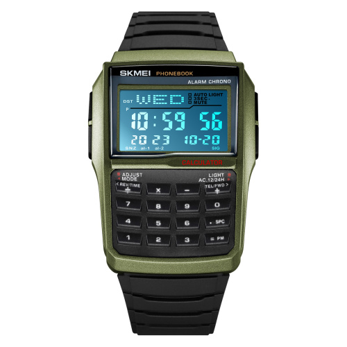 Годинник чоловічий Skmei 2255AG Army Green-2