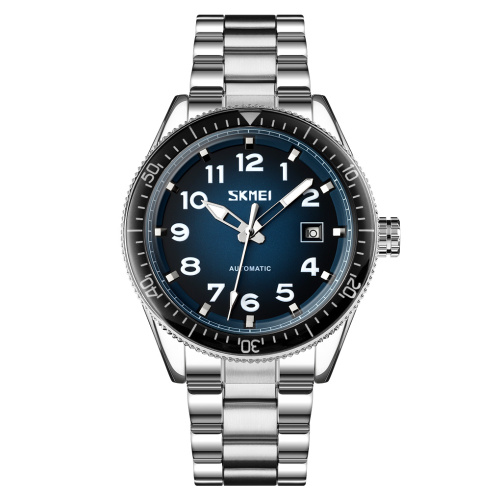 Часы мужские Skmei 9232SSIBU Silver/blue-steel strap