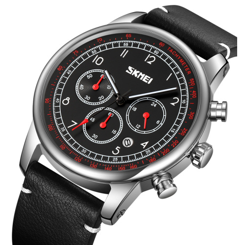 Годинник чоловічий Skmei 9318BKBK Black-0