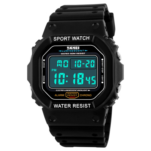 Годинник чоловічий Skmei 1134BKWT Black-White-0