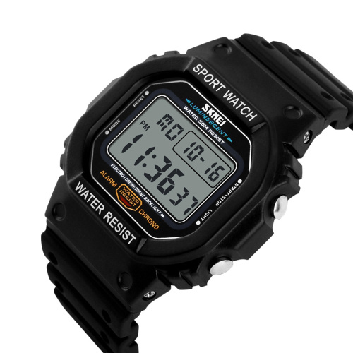 Годинник чоловічий Skmei 1134BKWT Black-White-1