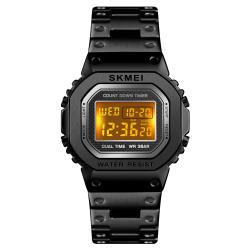Годинник чоловічий Skmei 1456BK Black-0