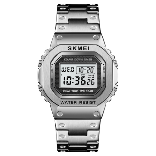Часы мужские Skmei 1456SI Silver
