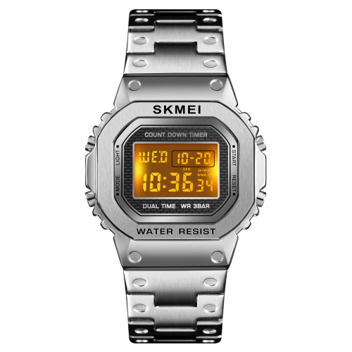 Часы мужские Skmei 1456SI Silver-0