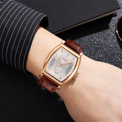 Часы мужские Skmei 9306RGSI Rose Gold-Silver-2