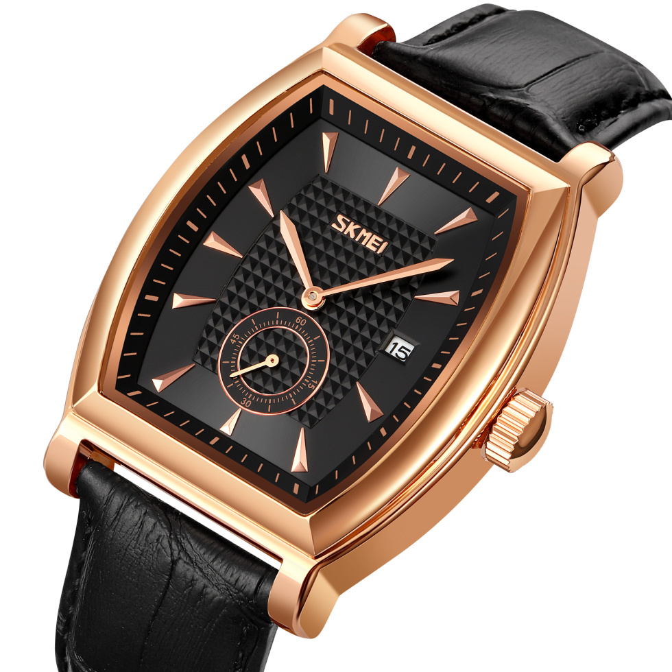 large Годинник чоловічий Skmei 9306RGBK Rose Gold-Black 0