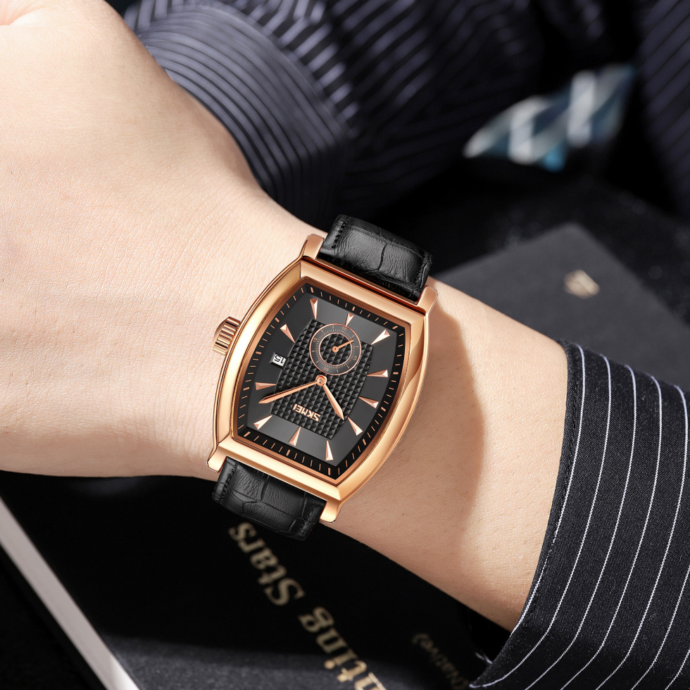 large Годинник чоловічий Skmei 9306RGBK Rose Gold-Black 1