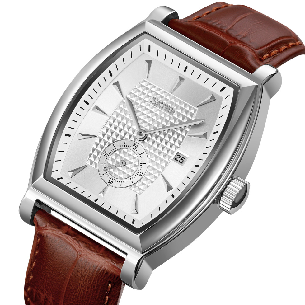 large Часы мужские Skmei 9306SISI Silver-Silver 0