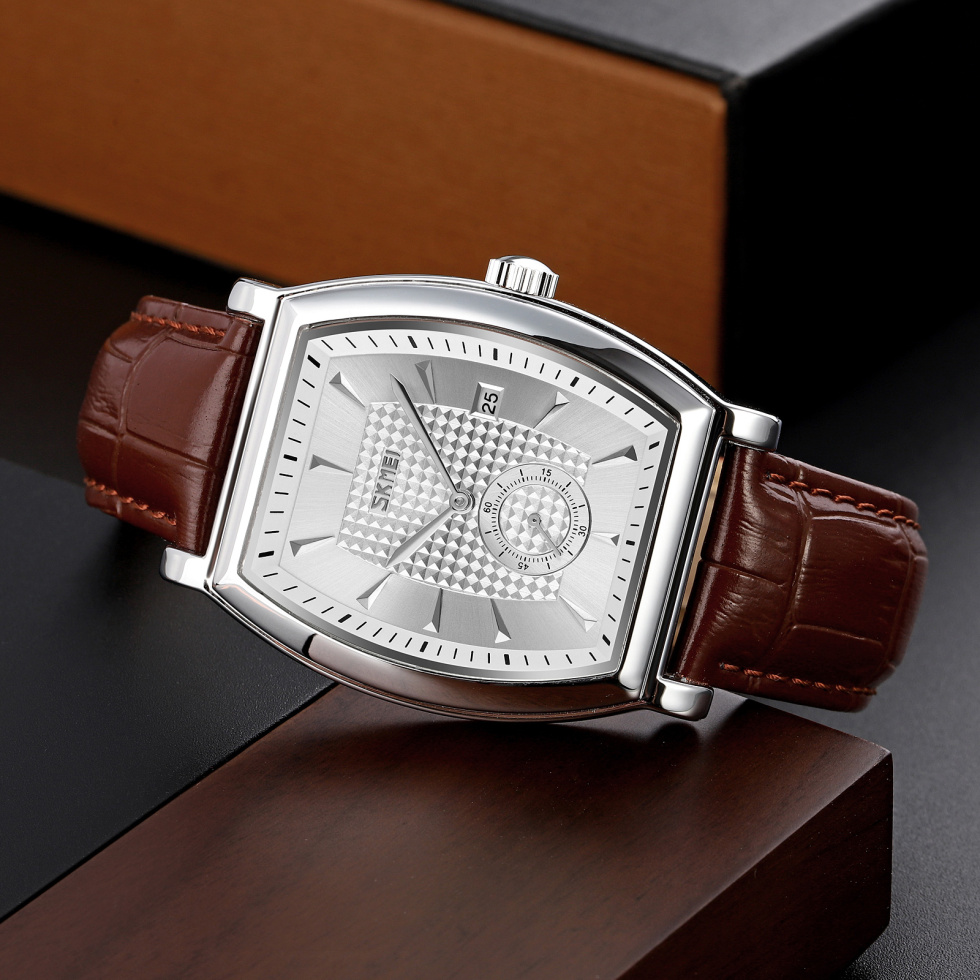 large Часы мужские Skmei 9306SISI Silver-Silver 1
