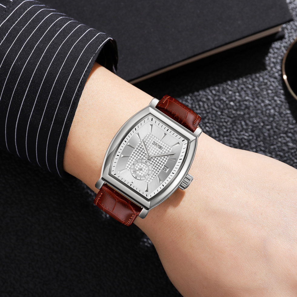 large Часы мужские Skmei 9306SISI Silver-Silver 2