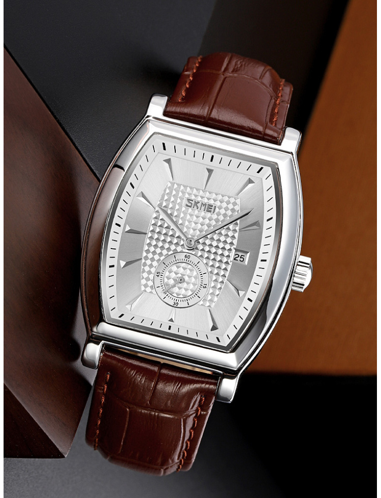 large Часы мужские Skmei 9306SISI Silver-Silver 3