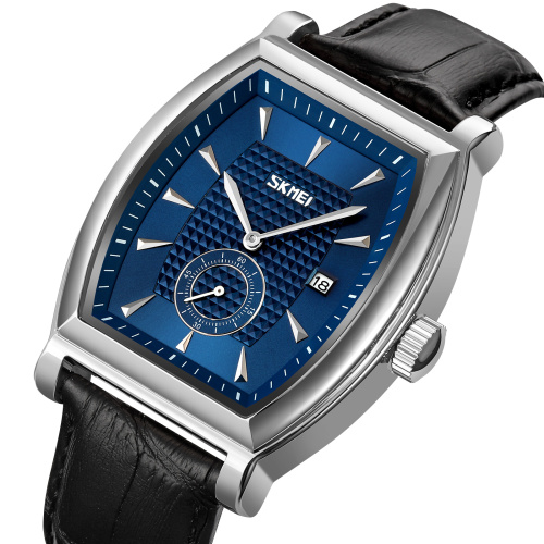 Часы мужские Skmei 9306SIBU Silver-Blue-0