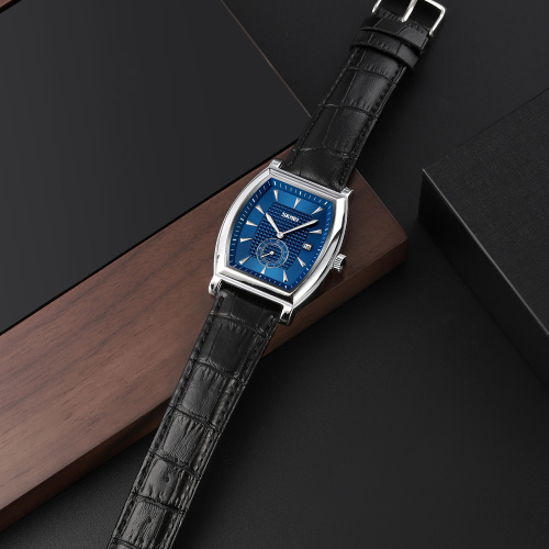 Часы мужские Skmei 9306SIBU Silver-Blue-2