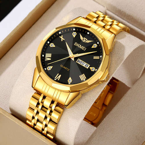 Годинник чоловічий Skmei 2291GDBK Gold-Black-1