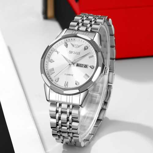 Часы мужские Skmei 2291SIWT Silver-White-2