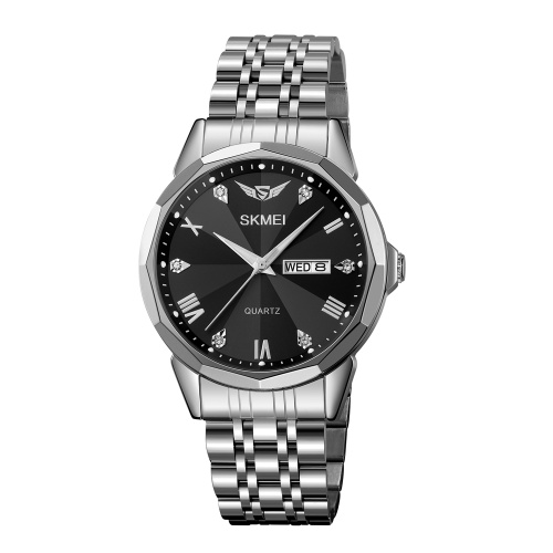 Годинник чоловічий Skmei 2291SIBK Silver-Black