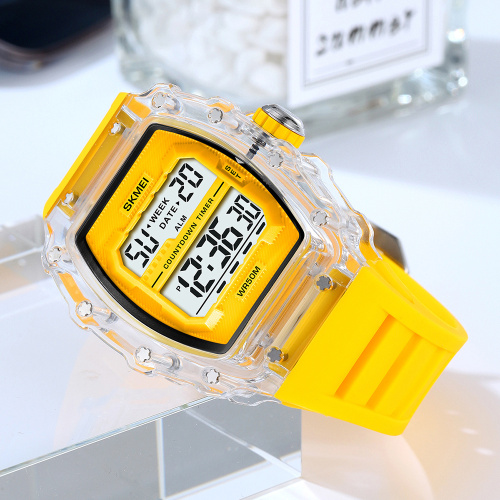 Часы мужские Skmei 2296WTYL White-Yellow-3