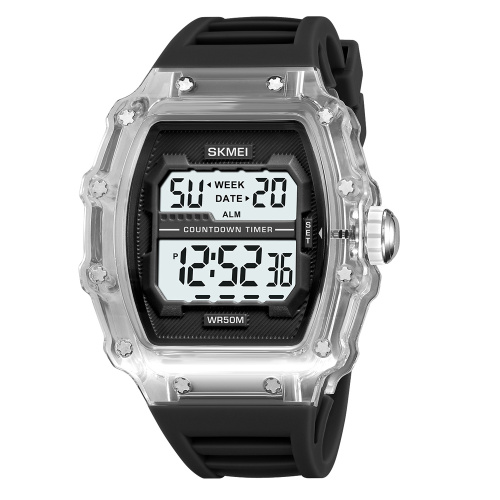 Часы мужские Skmei 2296WTBK White-Black