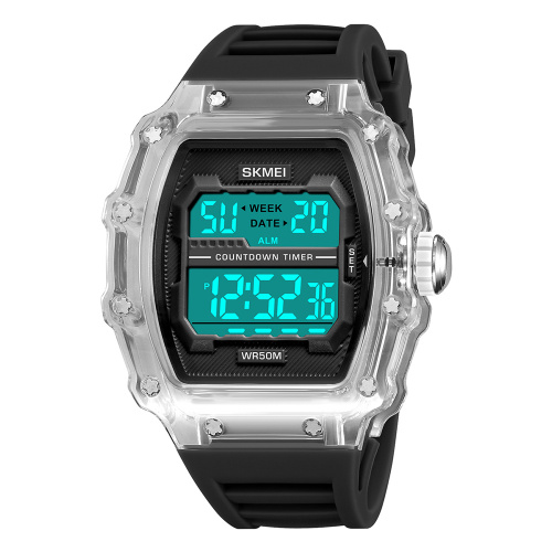 Часы мужские Skmei 2296WTBK White-Black-0