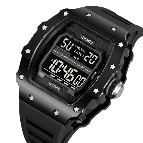 Часы мужские Skmei 2296BTBKBK Bright Black-1