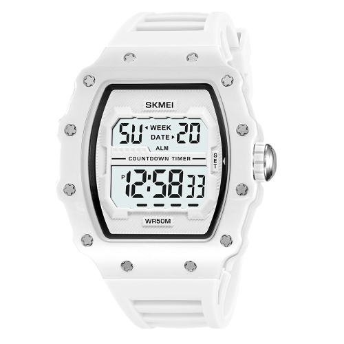Часы мужские Skmei 2296WT White