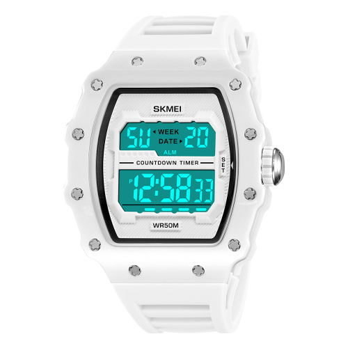 Часы мужские Skmei 2296WT White-0