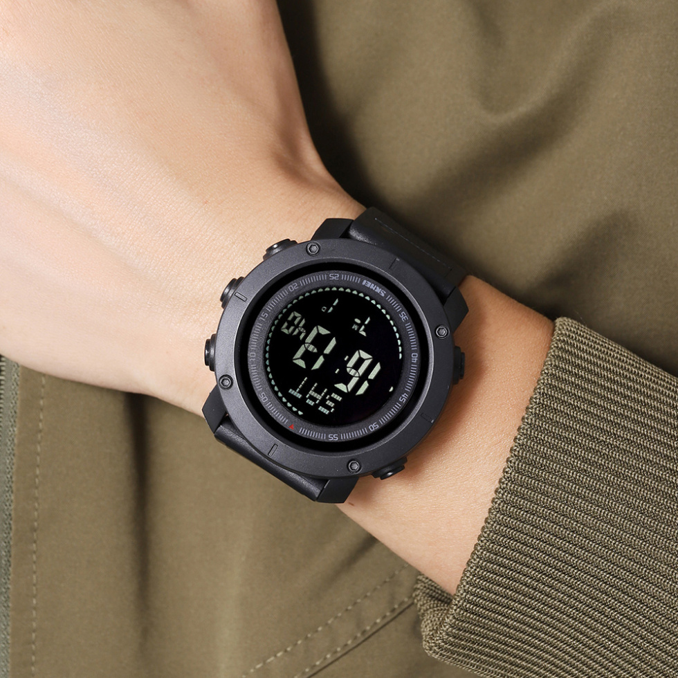 large Часы мужские Skmei 2095BK Black 3