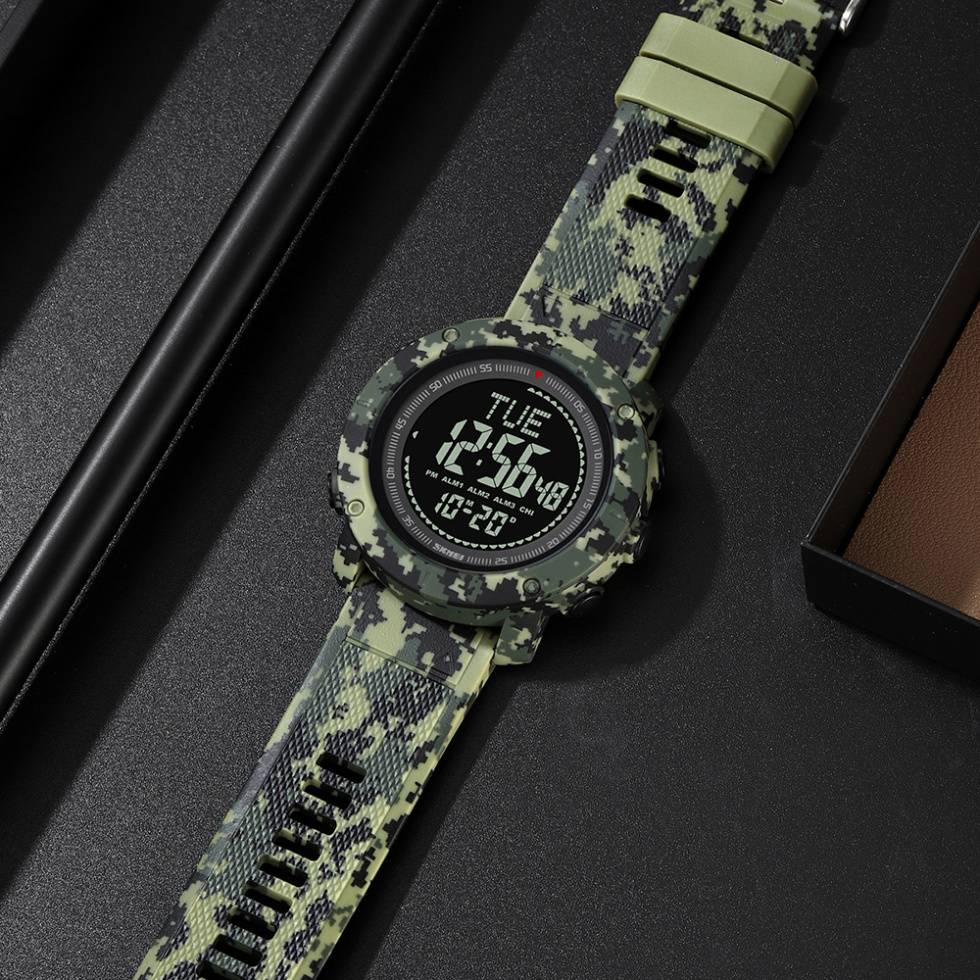large Часы мужские Skmei 2095CMGN Camo Green 4