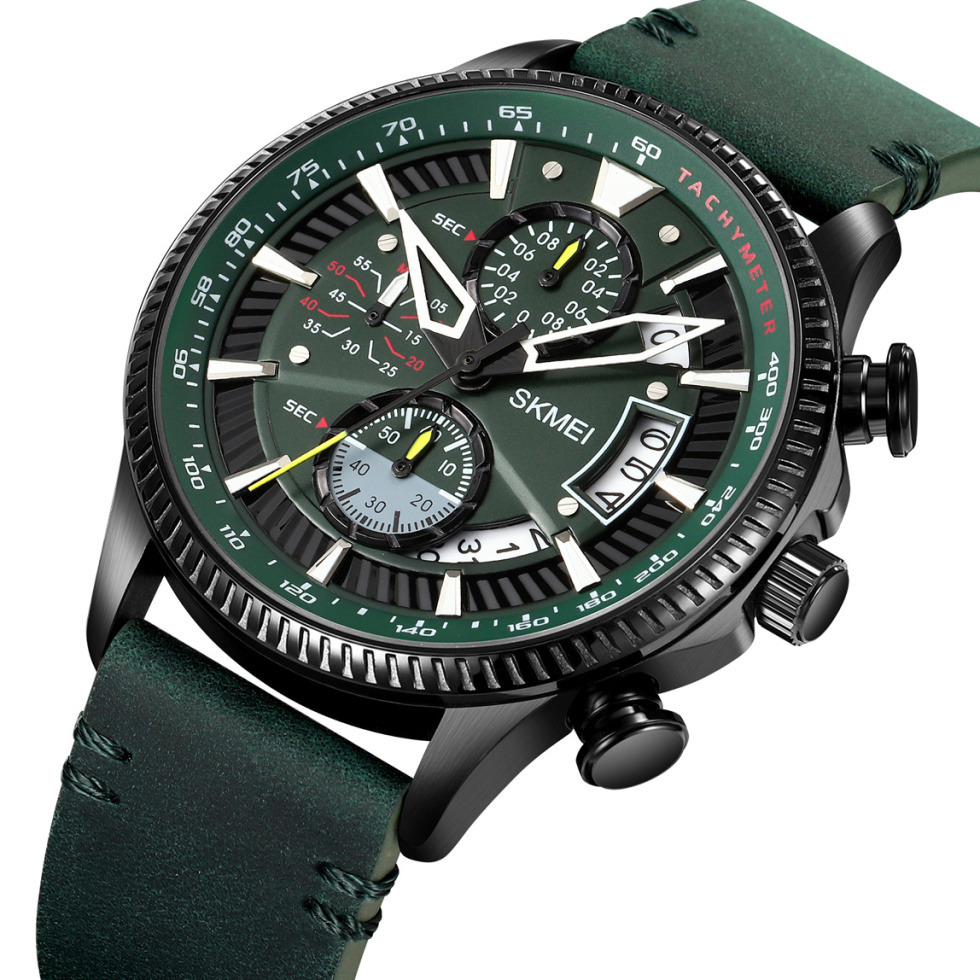 large Годинник чоловічий Skmei 2059DKGN Dark Green 0