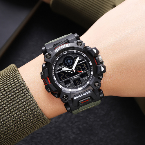 Годинник чоловічий Skmei 2226AG Army Green-2