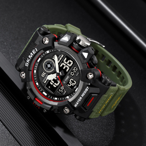 Годинник чоловічий Skmei 2226AG Army Green-3