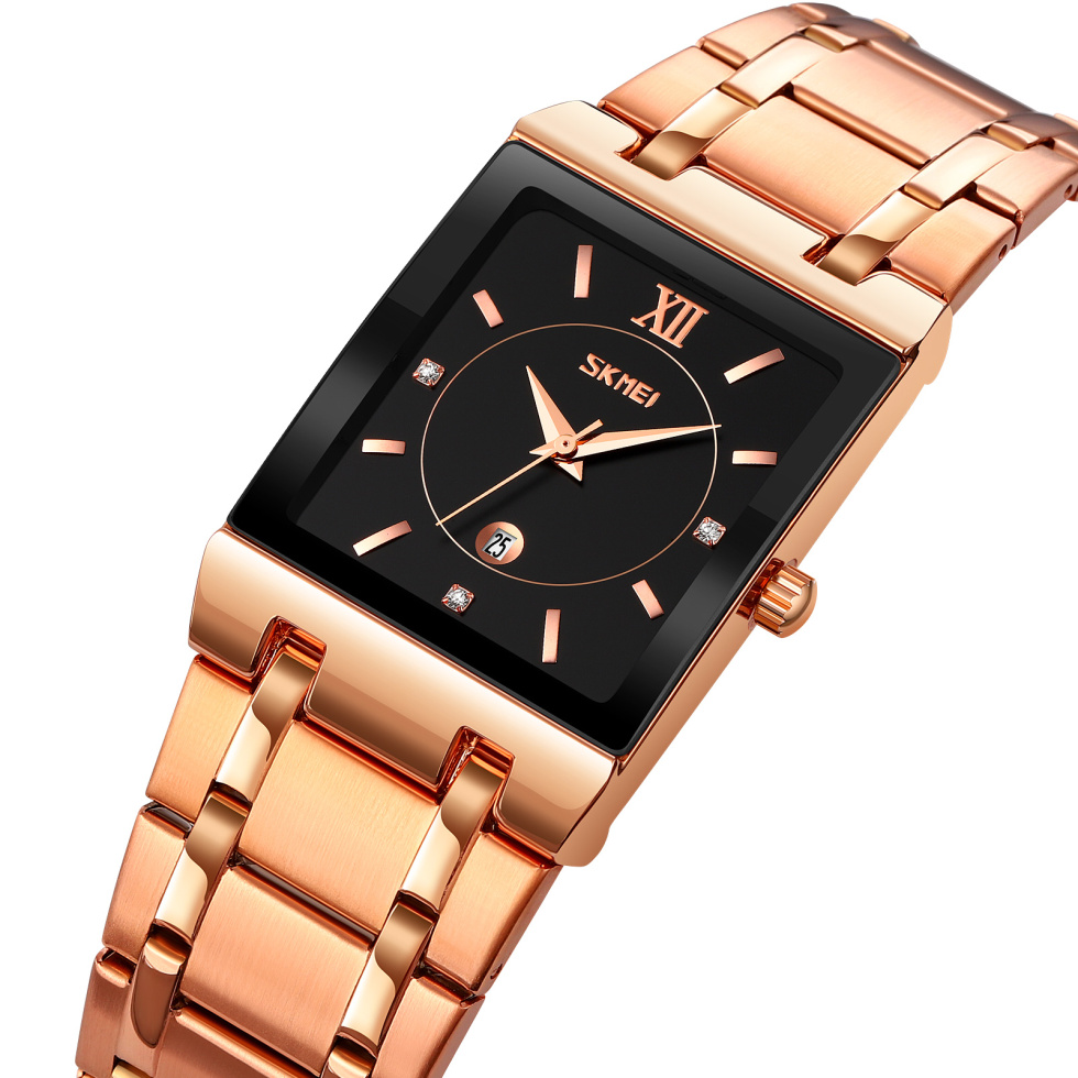 large Годинник чоловічий Skmei 9263RGBK Rose Gold-Black 0