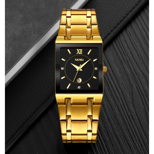 Годинник чоловічий Skmei 9263GDBK Gold-Black-1