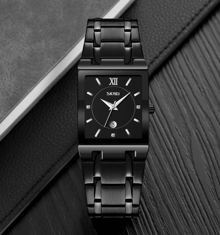 large Годинник чоловічий Skmei 9263BKBK Black-Black 2
