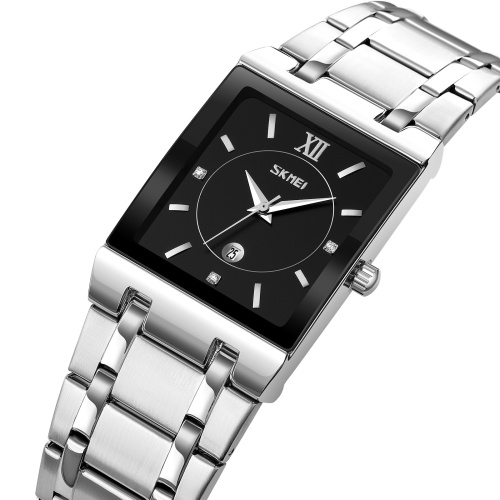 Часы мужские Skmei 9263SIBK Silver-Black-0